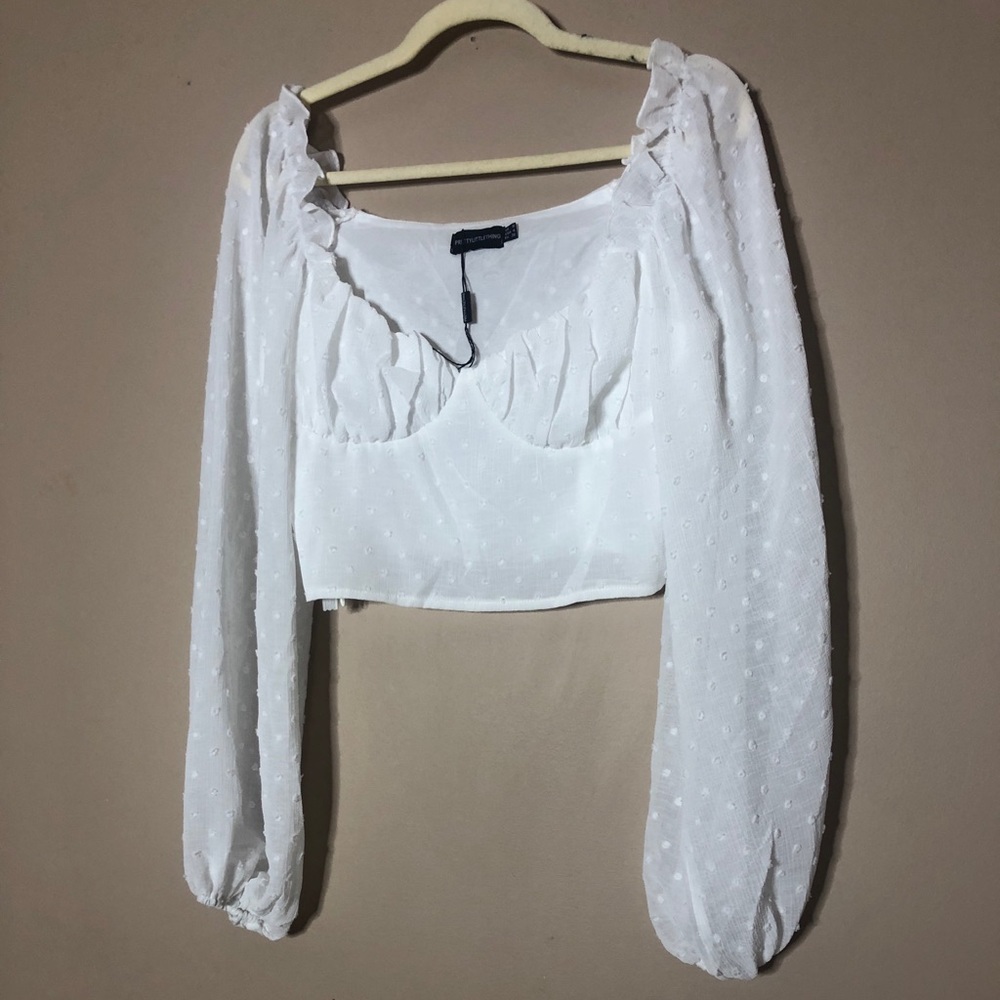 Balloon sleeve / milkmaid blouse